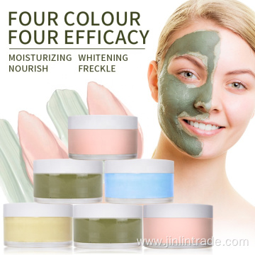 Green tea pure natural face clay mask